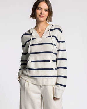 Thread & Supply Rylee Hoodie Ivory/Navy