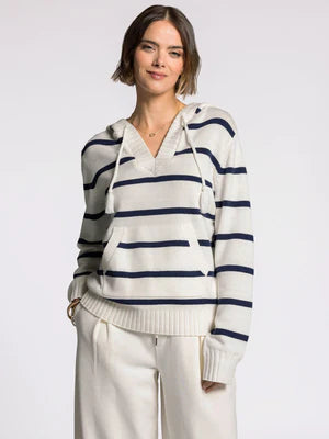 Thread & Supply Rylee Hoodie Ivory/Navy