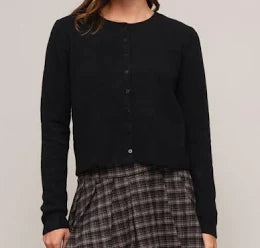 Z Supply Medina Black Cardigan