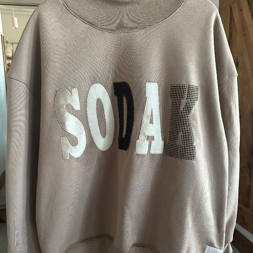 SODAK Patchwork Mockneck