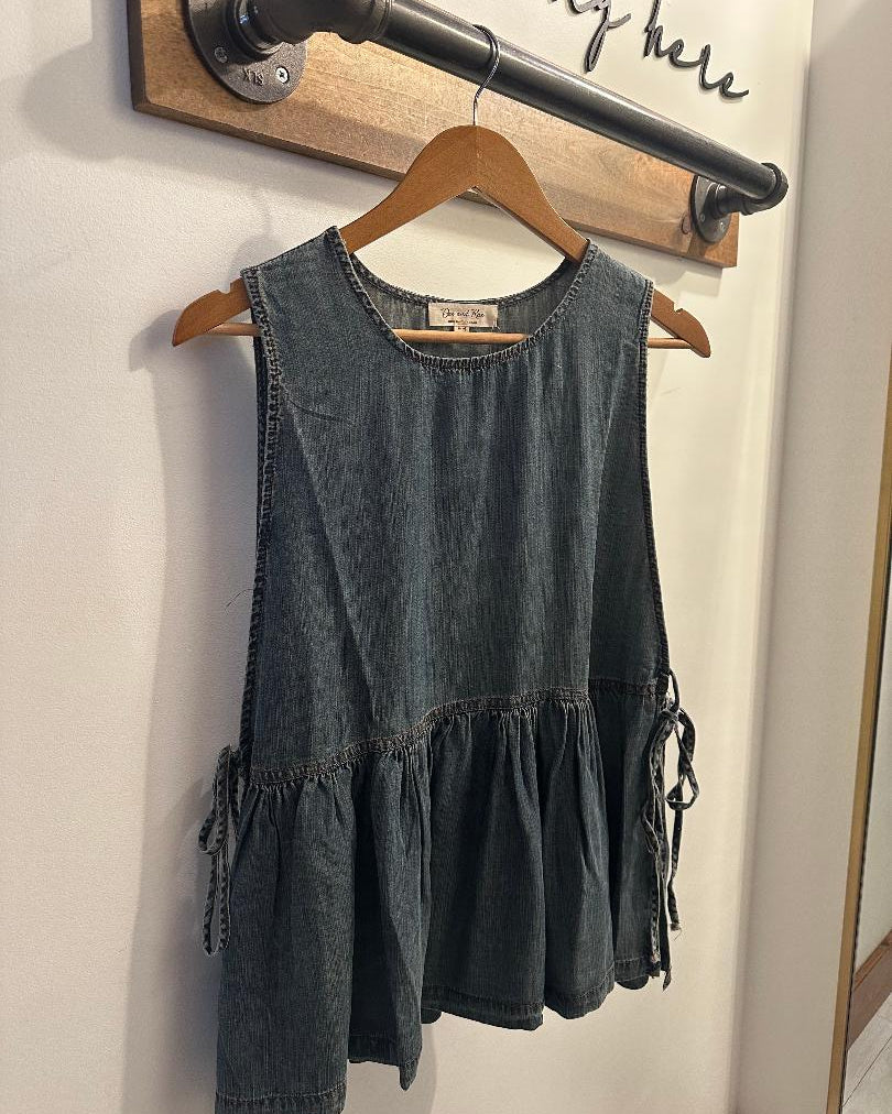Doe and Rae Peplum Top