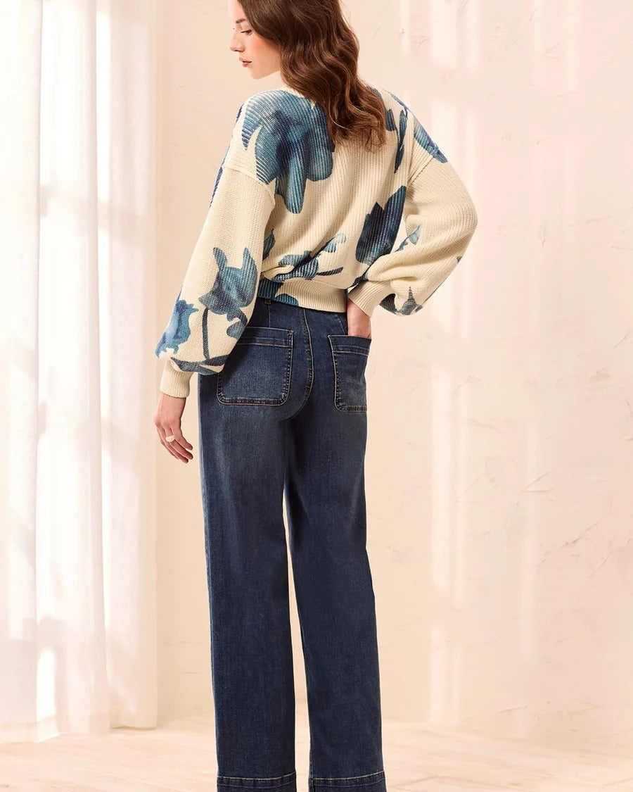 Sophia Curvy Super Straight Ankle Denim