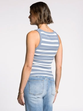 Edlin Essential Ribbed Crew Neck Tank