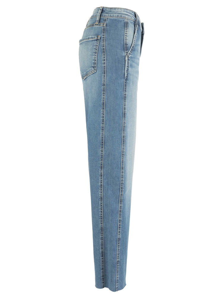 Kut Charlotte High Rise Wide Leg Jeans