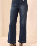 Sophia Curvy Super Straight Ankle Denim