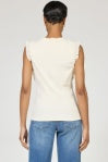 Bridget Ribbed Ruffle Tank Top