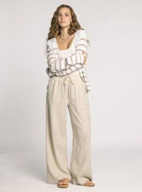 Solana Effortless Wide-Leg Linen Pants