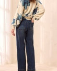 Sophia Curvy Super Straight Ankle Denim