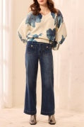 Sophia Curvy Super Straight Ankle Denim