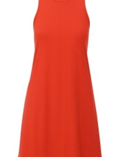 Justine Sleeveless Ribbed Crew Neck Dress