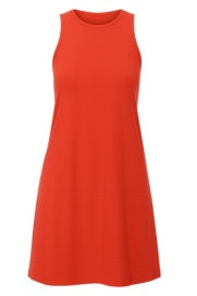 Justine Sleeveless Ribbed Crew Neck Dress