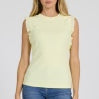 Bridget Ribbed Ruffle Tank Top