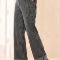Sapphire Wide-Cuff Stretch Ankle Pant