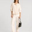 Dover Striped Knit Cardigan