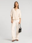 Dover Striped Knit Cardigan