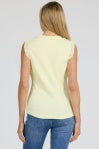 Bridget Ribbed Ruffle Tank Top