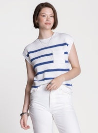 Thread & Supply Vienne Striped Lightweight Sweater Tank