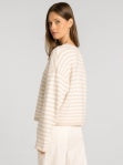 Dover Striped Knit Cardigan