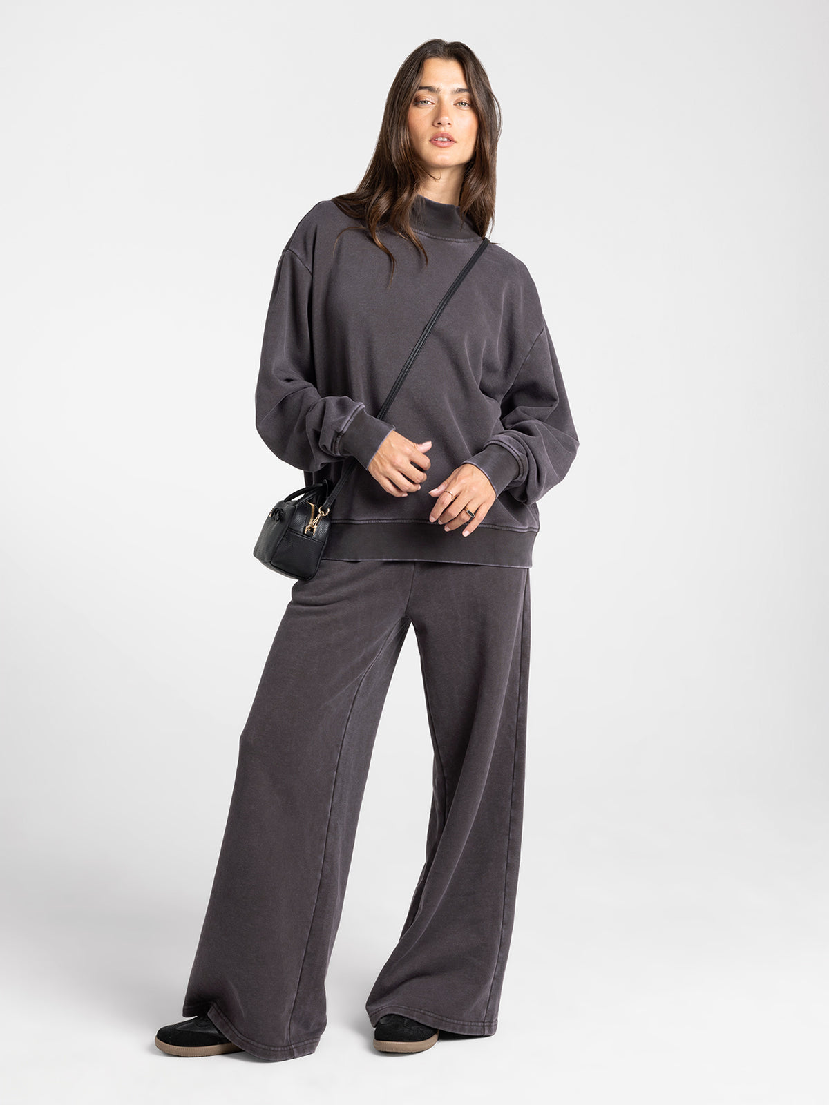 Thread & Supply Ashford Oversized Mockneck Sweatshirt