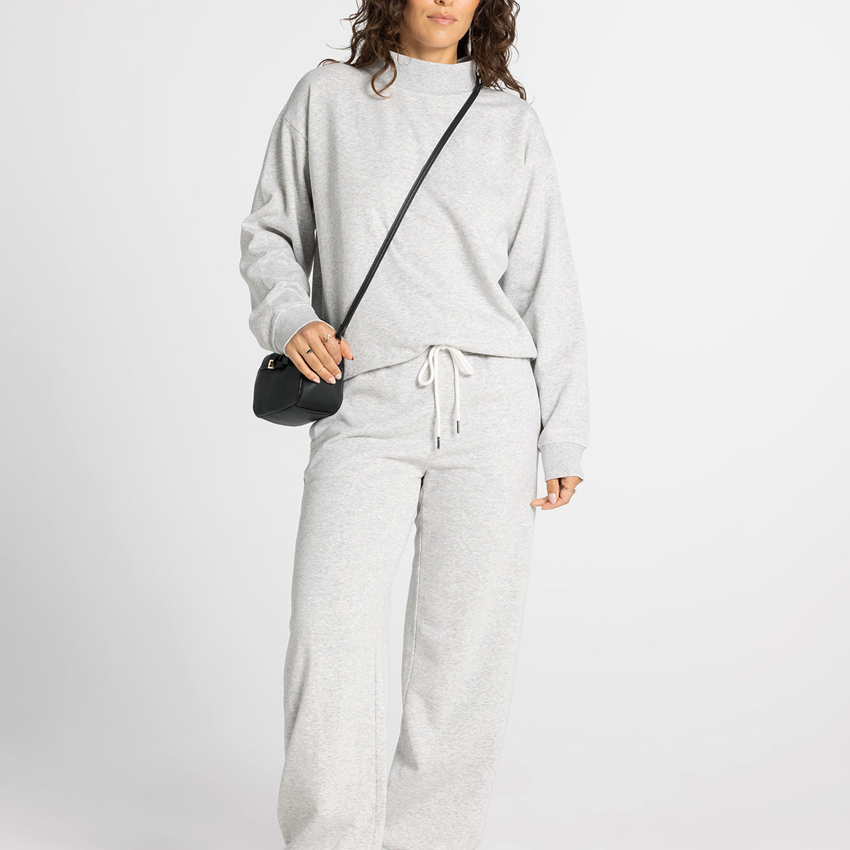 Thread & Supply Ashford Oversized Mockneck Sweatshirt