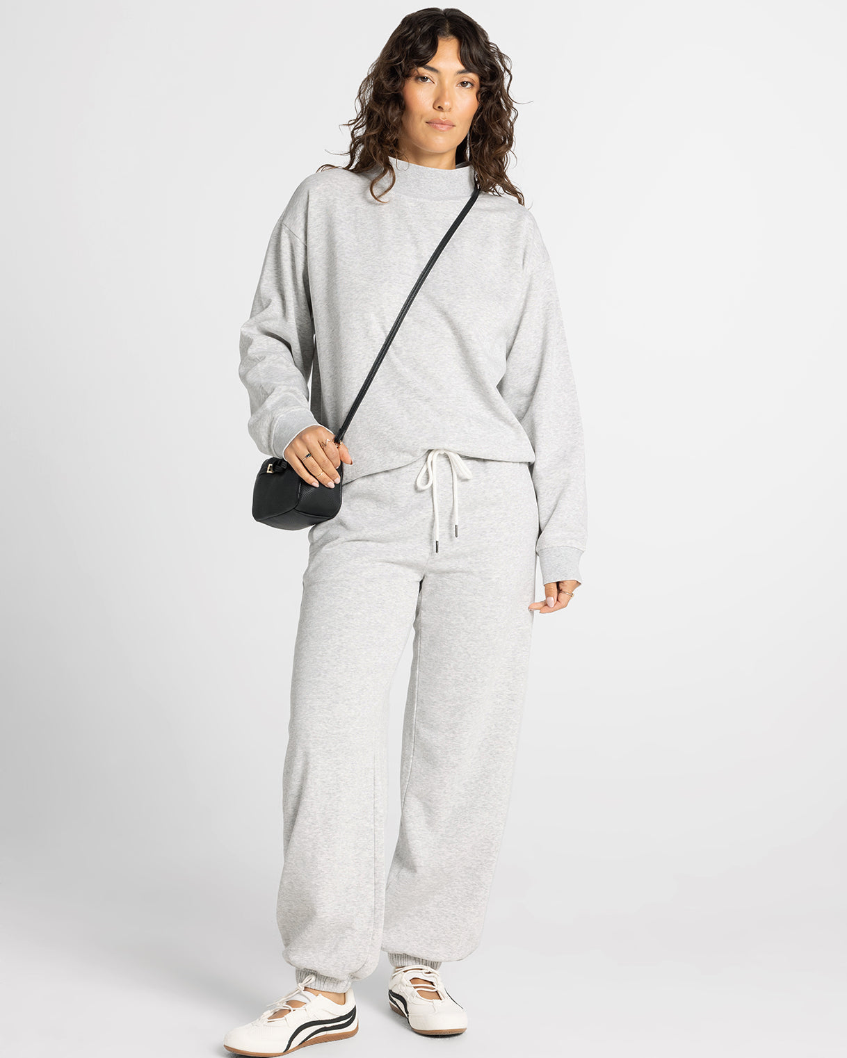 Thread & Supply Ashford Oversized Mockneck Sweatshirt