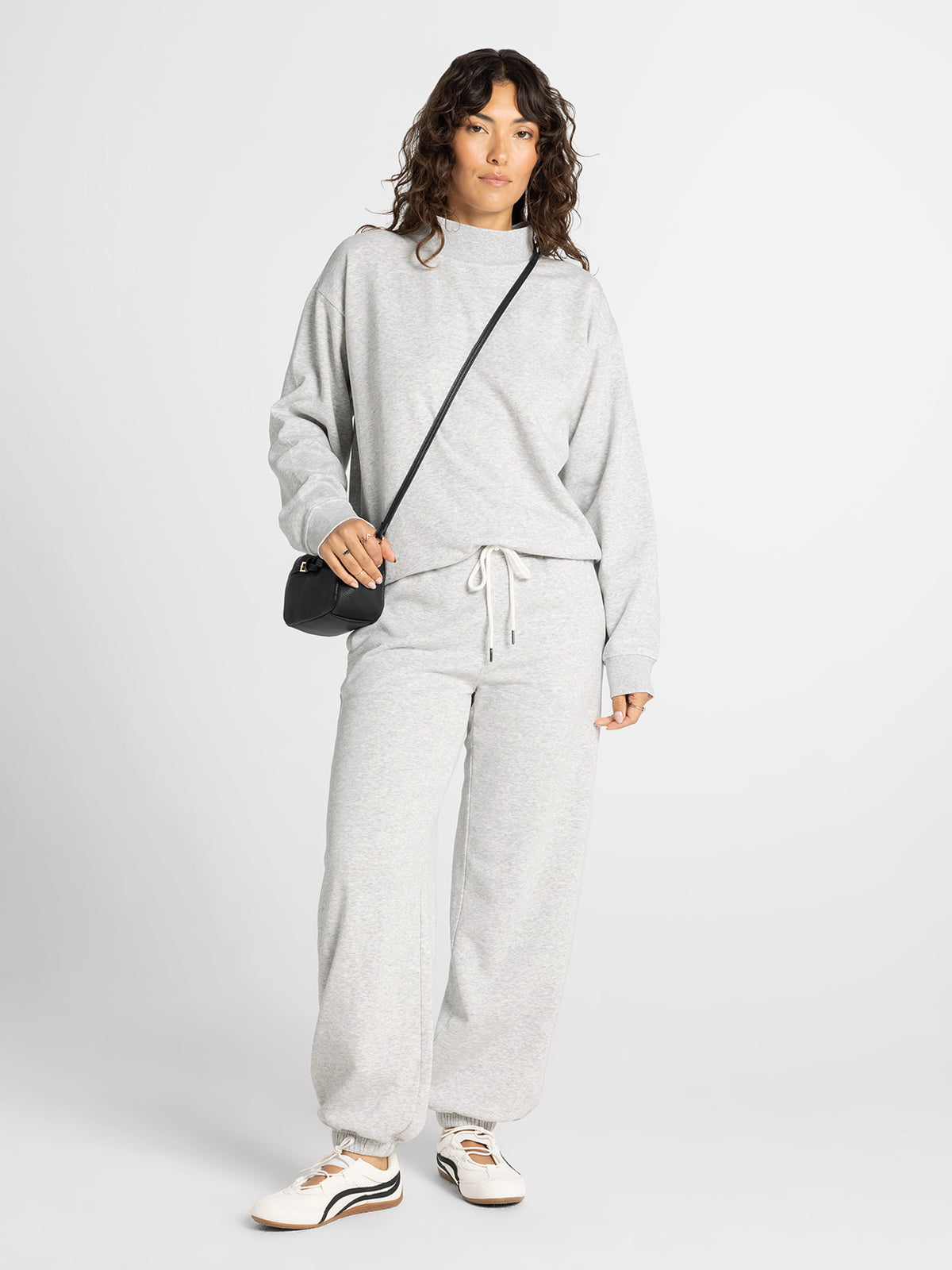 Thread & Supply Ashford Oversized Mockneck Sweatshirt