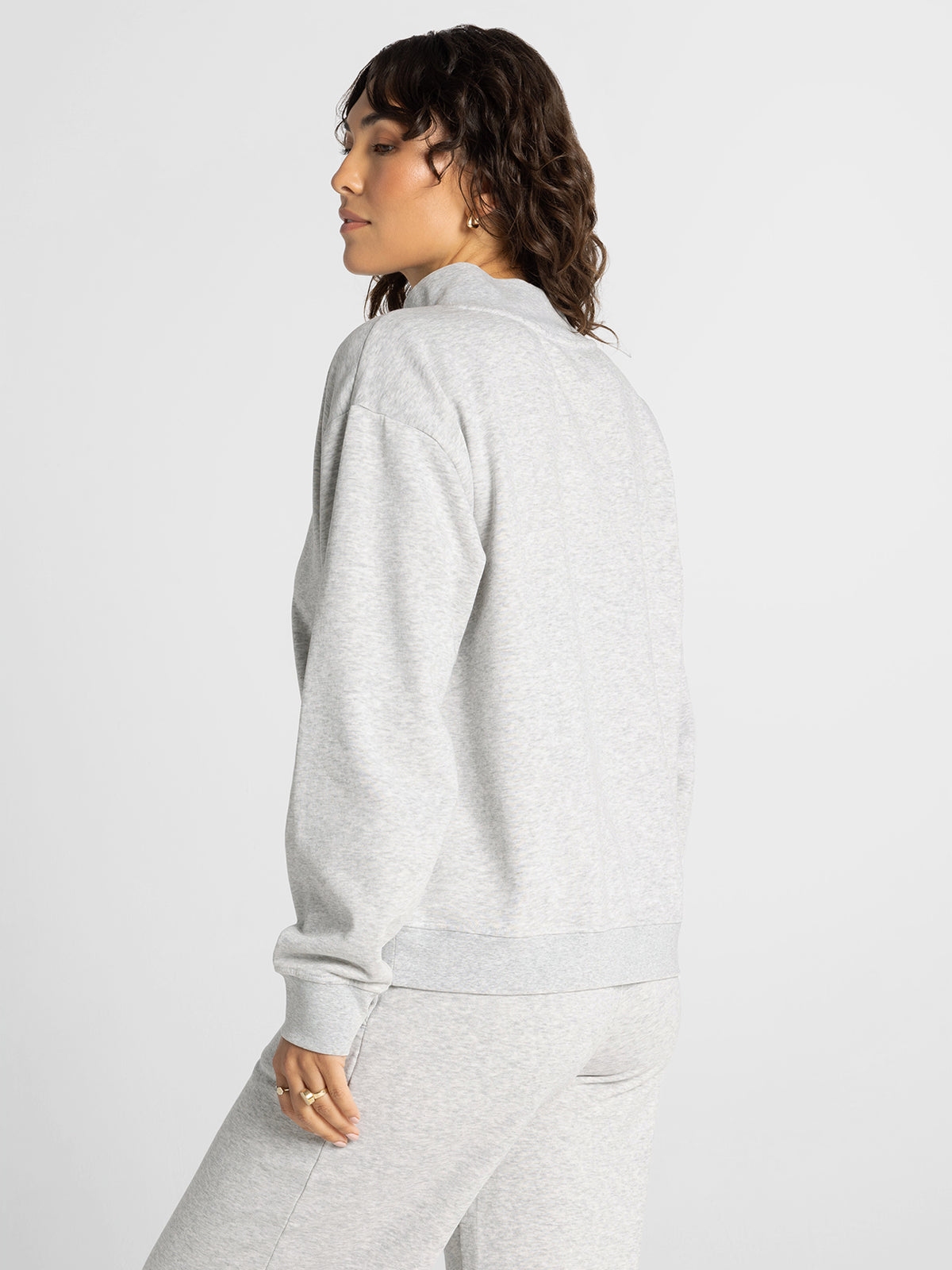 Thread & Supply Ashford Oversized Mockneck Sweatshirt