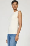 Bridget Ribbed Ruffle Tank Top