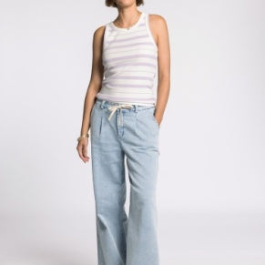 Edlin Essential Ribbed Crew Neck Tank