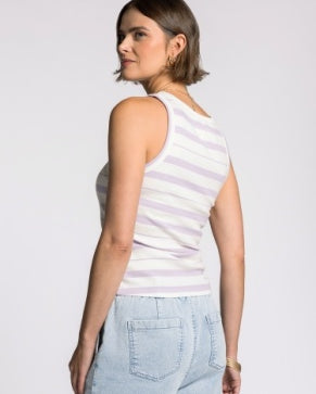 Edlin Essential Ribbed Crew Neck Tank
