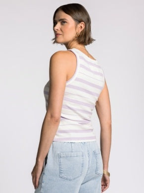 Edlin Essential Ribbed Crew Neck Tank