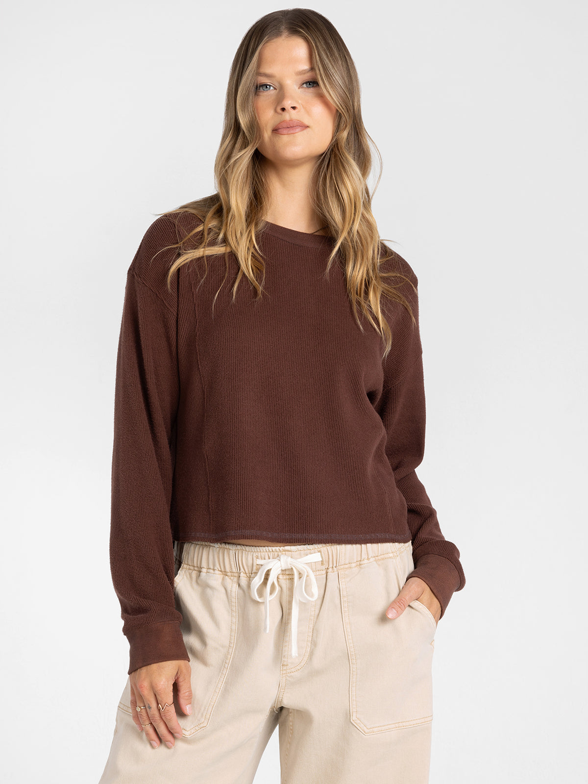 Thread & Supply Jeana Top - Deep Mahogany
