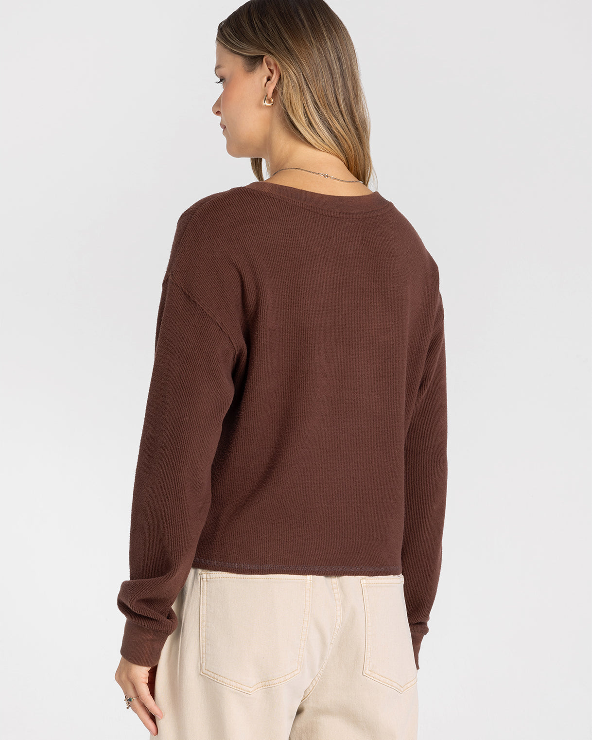 Thread & Supply Jeana Top - Deep Mahogany