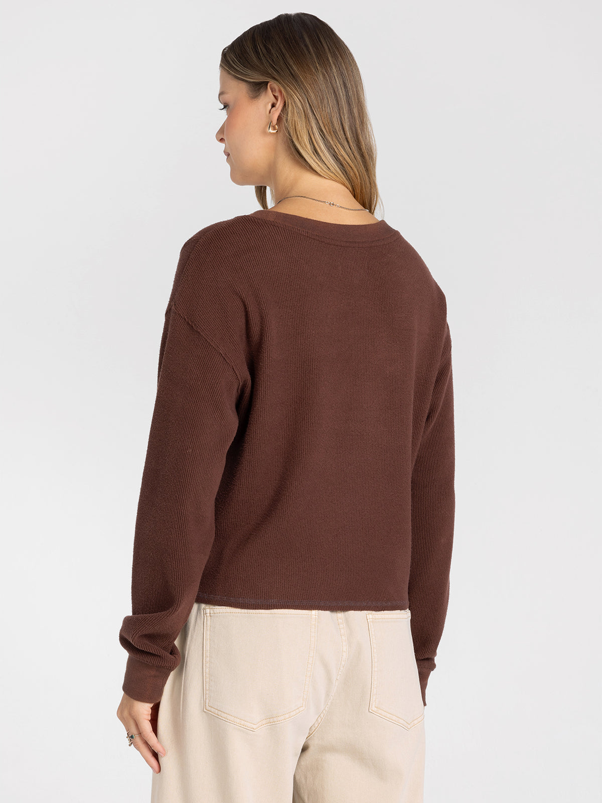 Thread & Supply Jeana Top - Deep Mahogany