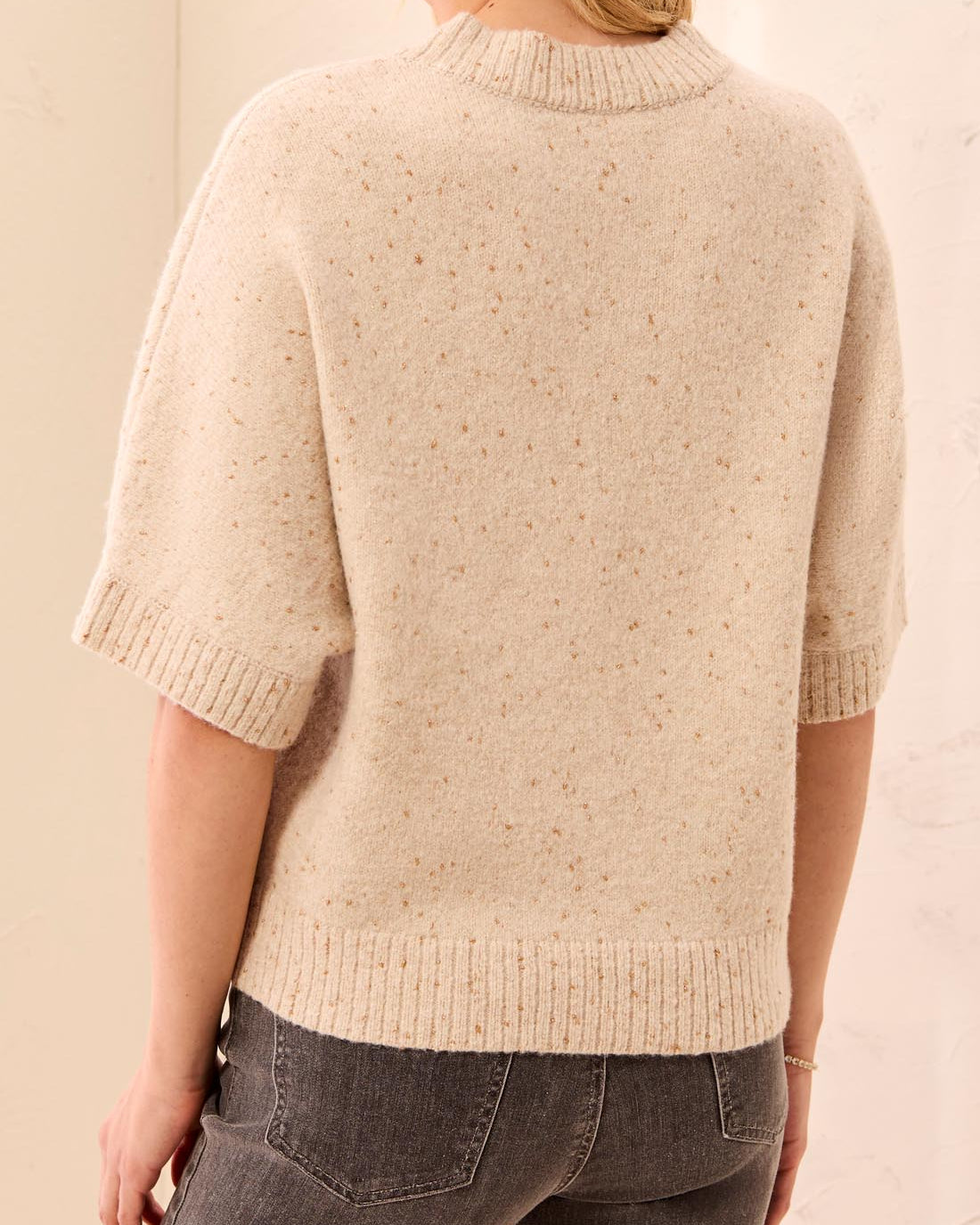Tribal Lofty Extended Sleeve Sweater - Pashmina