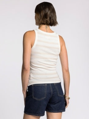Edlin Essential Ribbed Crew Neck Tank