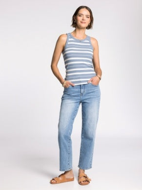 Edlin Essential Ribbed Crew Neck Tank