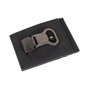 MM Leather Money Clip With Bottle Opener